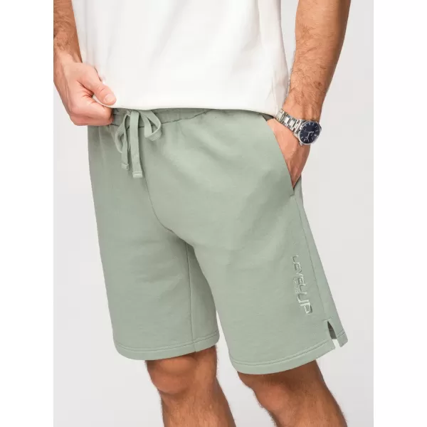  Set de pantaloni scurți pentru bărbați OMBRE Z125 BEJ/VERDE DESCHIS 