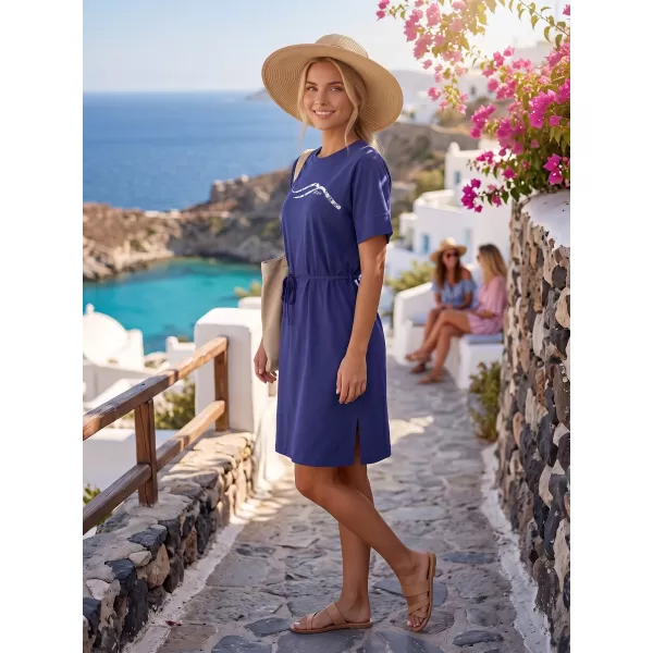  Rochie ALTISPORT ALW001816 ALBASTRU MIEZUL NOPȚII 