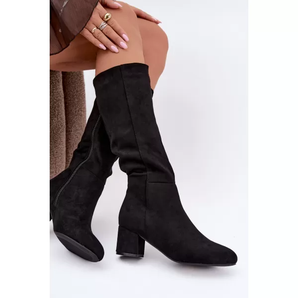  Cizme de dama S.BARSKI HY62-8131 NEGRU 