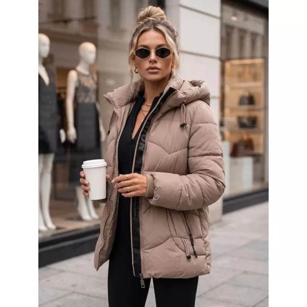  Geaca de dama DSTREET TY5753 KAKI 