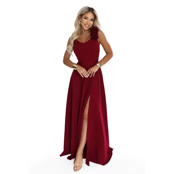  Rochie NUMOCO 643-9 CLARET 