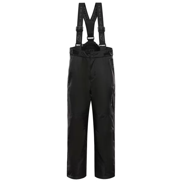  Pantaloni de schi pentru copii ALPINE PRO EDESO 3 NEGRU 