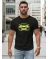 Tricou pentru bărbați DSTREET NX5015R-BK NEGRU