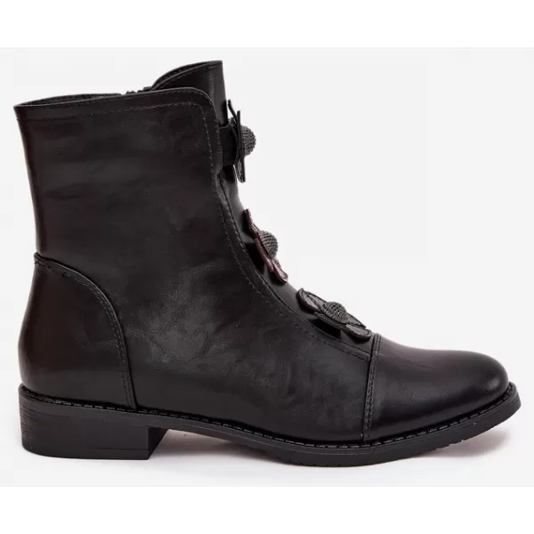  Botine de dama BOTO ASA62-120 NEGRU 