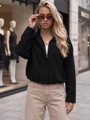Geaca de dama DSTREET TY6021 NEGRU