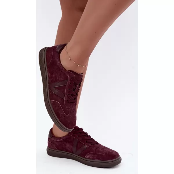  Adidași de damă EVENTO 26PB18-502 PRUNE ÎNCHIS 