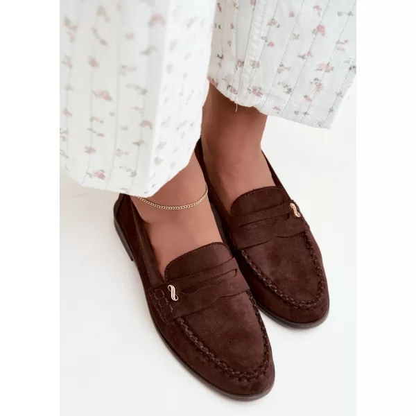  Mocasini de dama BOTO G523 CIOCOLATĂ 