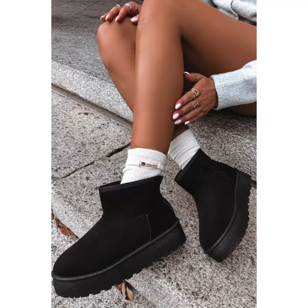  Oameni de zăpadă pentru femei BIG STAR SHOES UU274222 NEGRU 