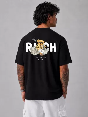 Tricou pentru bărbați DSTREET NX4012R-BK NEGRU