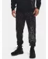 Pantaloni de trening pentru bărbați UNDER ARMOUR RIVAL FLC CAMO SCRIPT JGR 1366313-001 NEGRU
