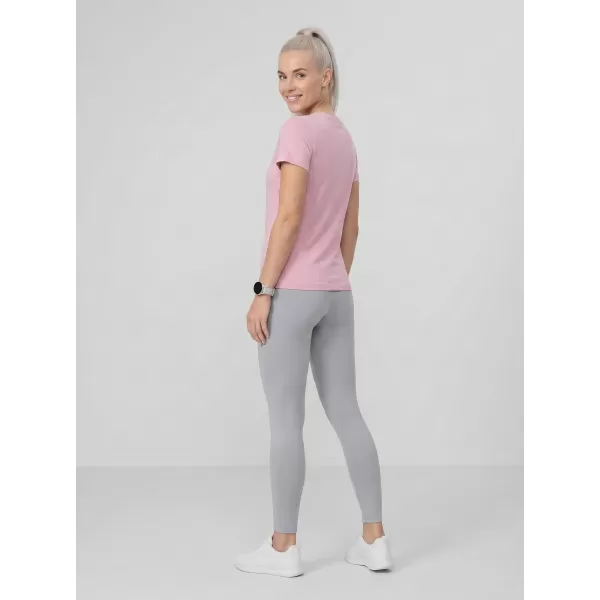  Tricou pentru femei 4F WMM00TTSHF3306 ROZ DESCHIS 