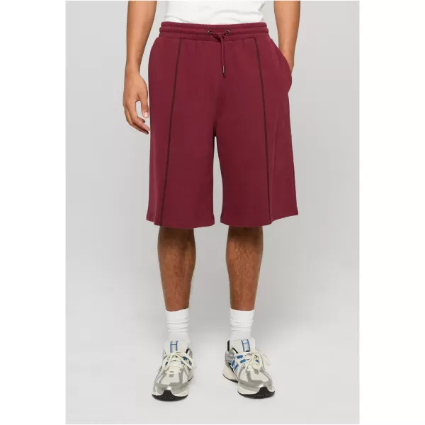  Bermude pentru bărbați URBAN CLASSICS TB8439-22408 ROȘU CĂRĂMIZIU ÎNCHIS 