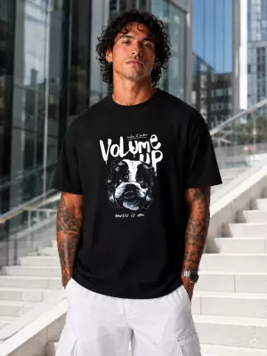 Tricou pentru bărbați DSTREET NX1027R-BK-O NEGRU