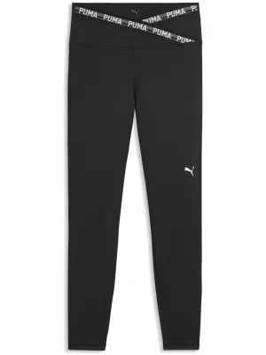 Jambiere de damă PUMA W STRONG CROSS FRONT TIGHT - HW 7/8 52849801 PUMA NEGRU