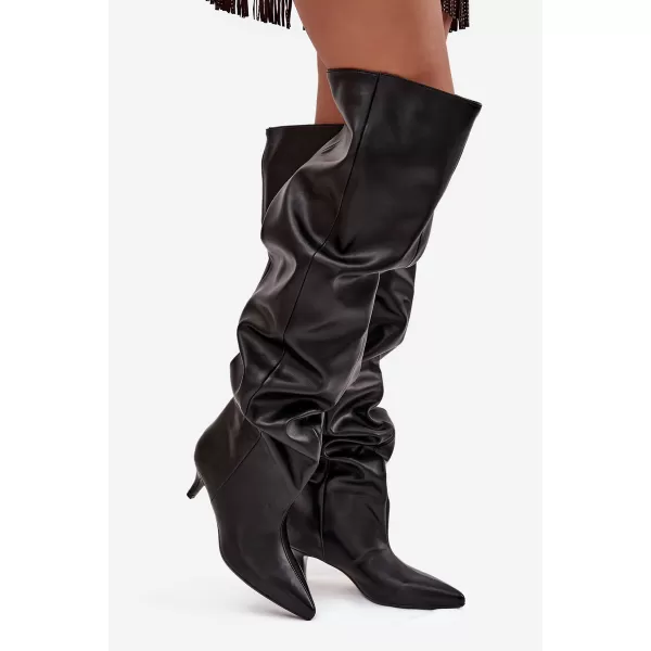  Cizme de dama BOTO 8506 NEGRU 