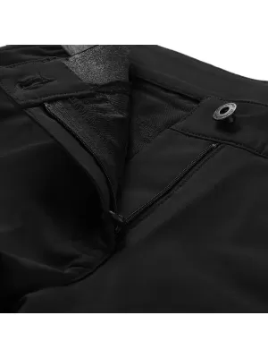 Pantaloni capri dama ALPINE PRO WEDERA 2 NEGRU