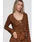 Bluza de dama OMBRE OW-TS-E0067 MARO DESCHIS
