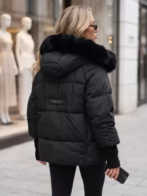 Geaca de dama DSTREET TY5741 NEGRU