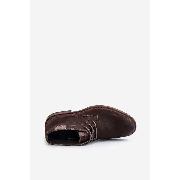  Pantofi pentru bărbați BIG STAR SHOES OO174145 MARO/BEJ 