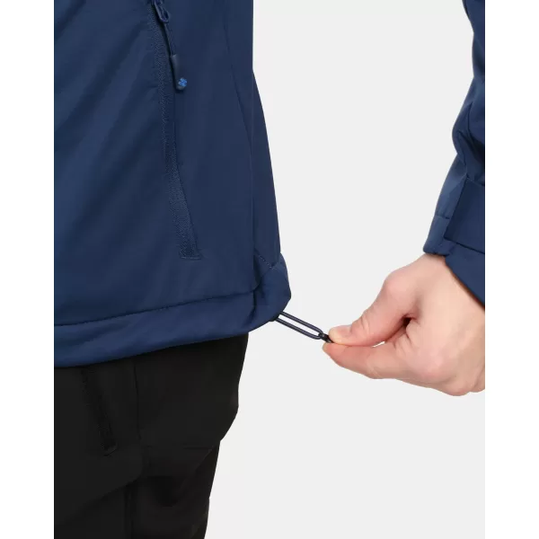  Jachetă softshell pentru bărbați KILPI ONTAVIO-M 1M0112KI ALBASTRU ÎNCHIS 
