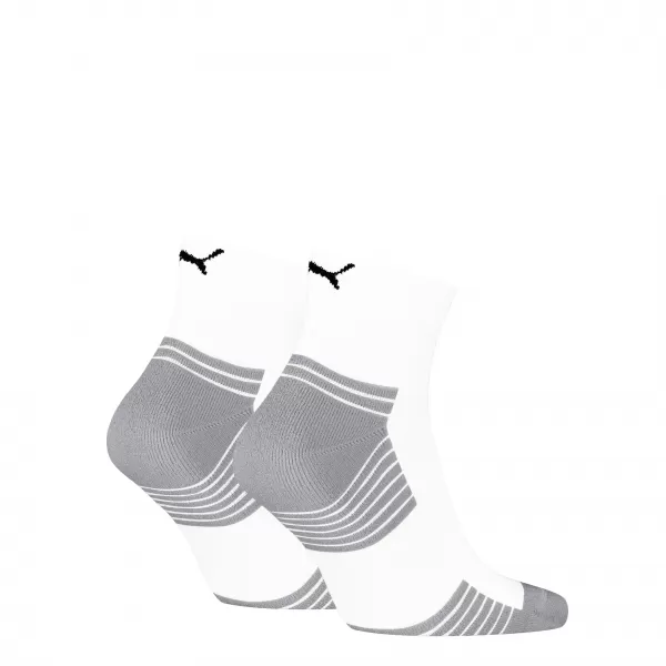  Șosete PUMA UNISEX SPORT CUSHIONED QUARTER 2P 93890304 ALB 