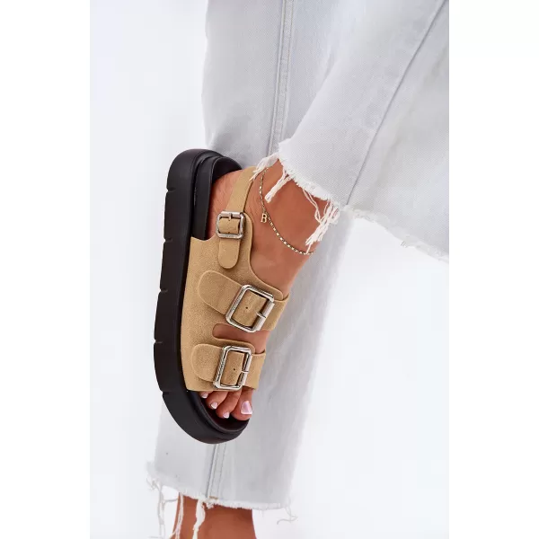  Sandale de dama BIG STAR SHOES RR274665 BEJ 