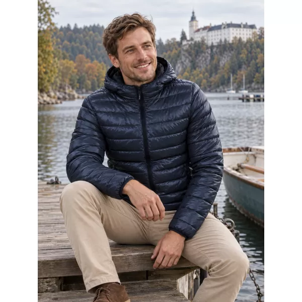  Jachetă pentru bărbați MALFINI EVEREST 552 ALBASTRU MARIN 