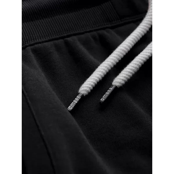  Pantaloni scurți pentru bărbați OMBRE OM-SRBS-0205 NEGRU 