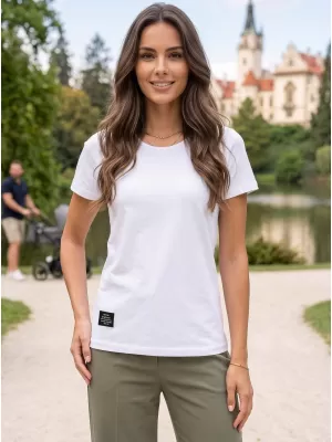 Tricou de damă ALTISPORT NP/ALWST26001 ALB