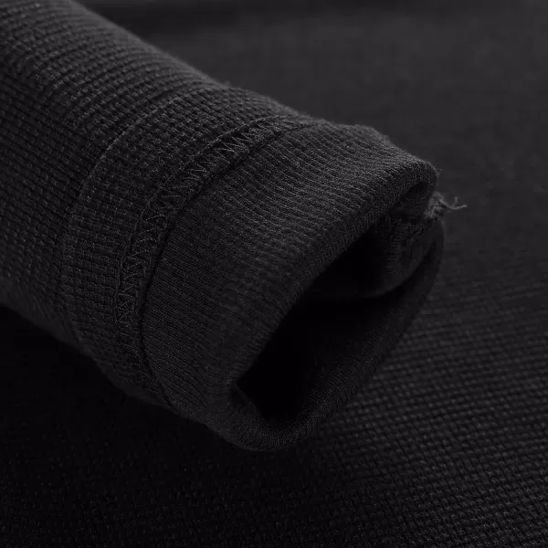 Tricou pentru copii ALPINE PRO THERMALO NEGRU 