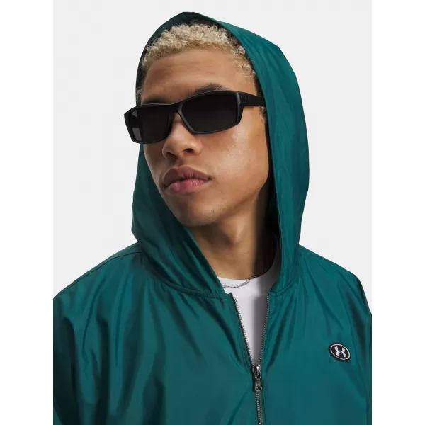  Jachetă pentru bărbați UNDER ARMOUR UA ICON SW WOVEN JKT 6010974-338 VERDE 