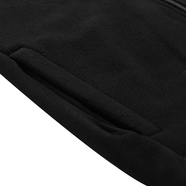  Hanorac pentru bărbați din fleece ALPINE PRO SIUS 4 NEGRU 