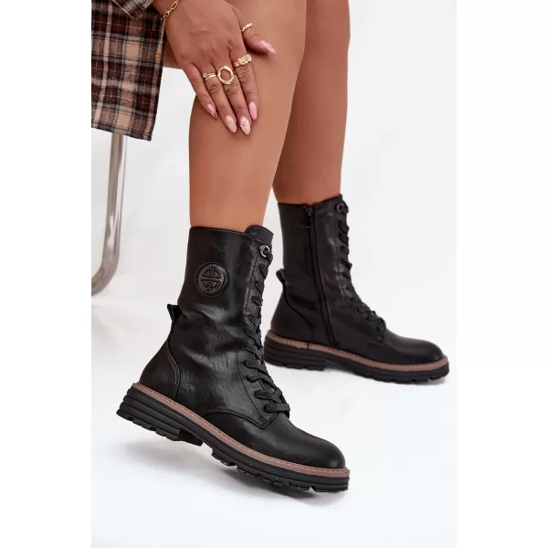  Pantofi de dama BOTO ASA259-10 NEGRU MAT 