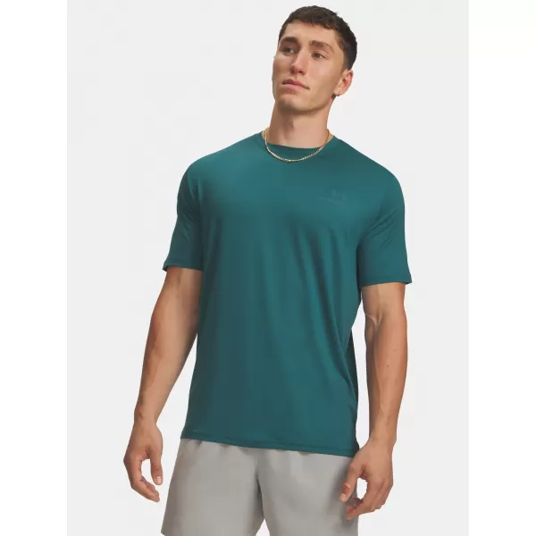  Tricou pentru bărbați UNDER ARMOUR VANISH ENERGY SS 1383973-338 VERDE 