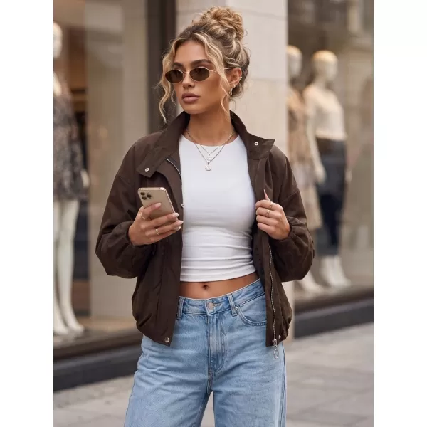  Geaca de dama DSTREET TY6022 MARO 