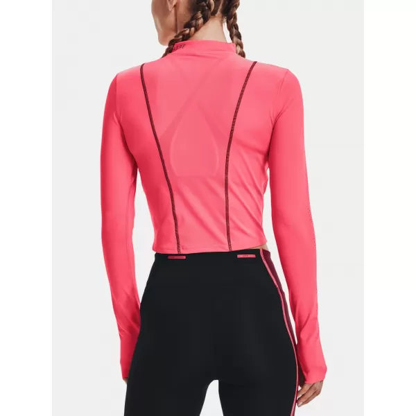  Tricou de damă UNDER ARMOUR UA RUN ANYWHERE LASER LS 1365641-819 ROZ 