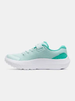 Pantofi pentru fete UNDER ARMOUR GPS SURGE 4 AC 3027109-703 VERDE