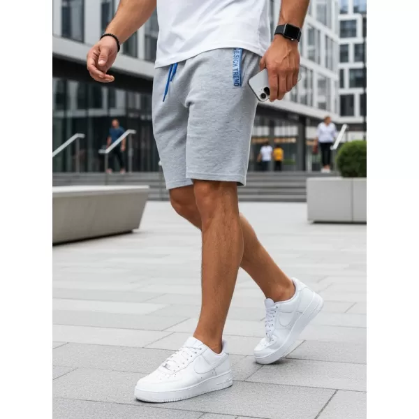  Pantaloni scurți pentru bărbați DSTREET SX2223 GRI DESCHIS 