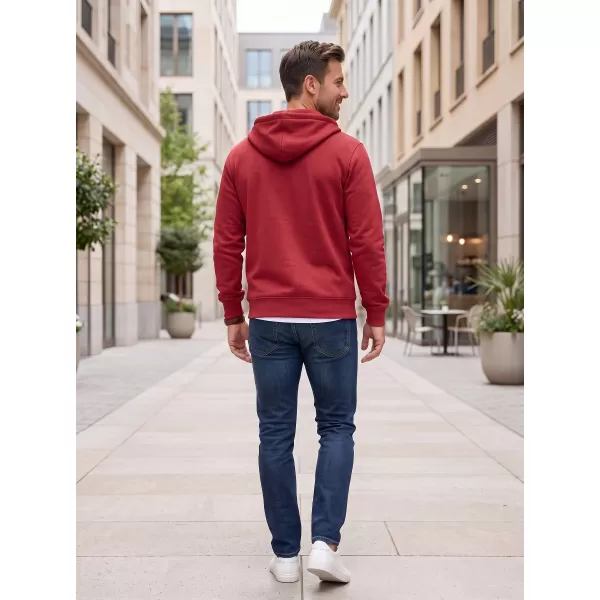  Hanorac pentru bărbați ALTISPORT NP/ALMST45001 BURGUNDIA 