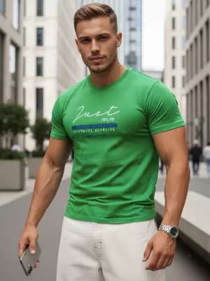 Tricou pentru bărbați DSTREET RX5426 VERDE