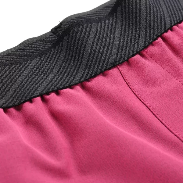  Pantaloni scurți pentru copii ALPINE PRO ZAMBO 3 ROȘU FUCSIA 