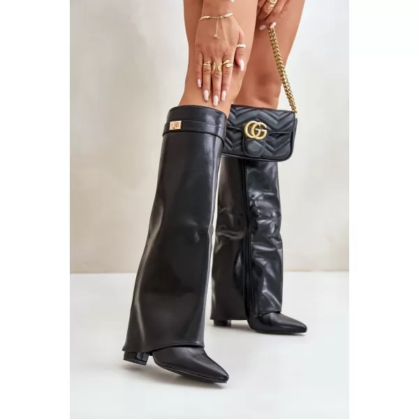  Cizme de dama BOTO LA-287/CLS-296 NEGRU 