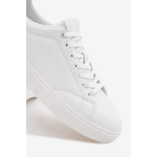  Adidași pentru bărbați LEE 50261026.03A ALB 