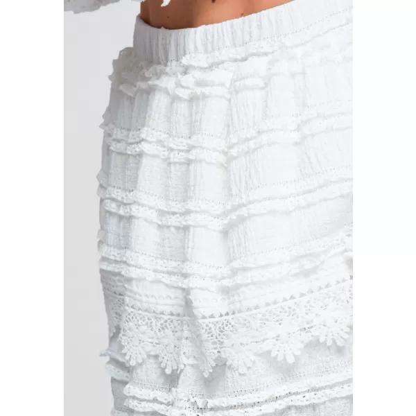  Fusta de dama OMBRE OW-GL-E0015 ALB 