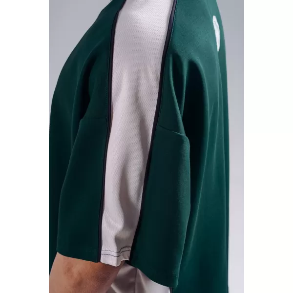  Tricou supradimensionat NEBBIA PRIMAL 869 VERDE ÎNCHIS 