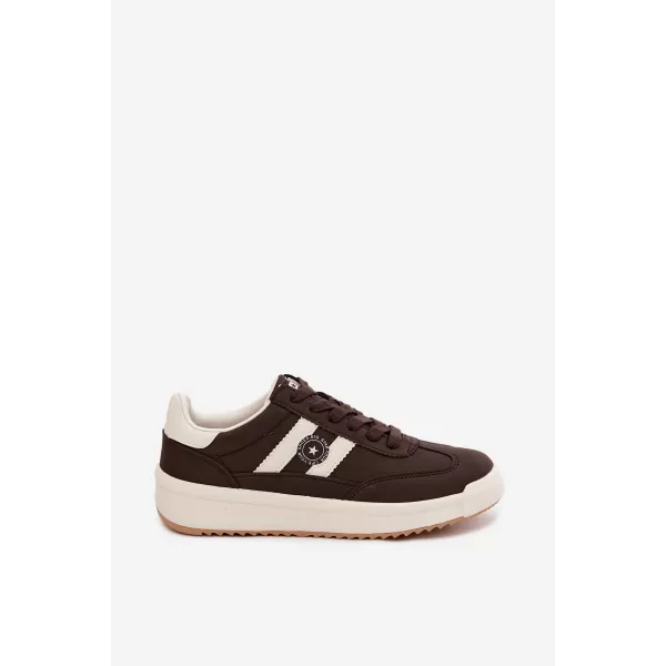 Adidași de damă BIG STAR SHOES UU274024 MARO/BEJ 