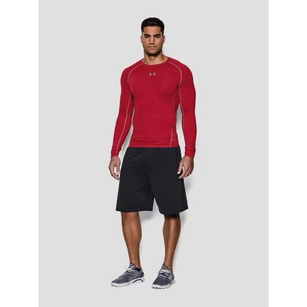  Cămașă de compresie pentru bărbați UNDER ARMOUR HG LS 1257471-600 ROŞU 