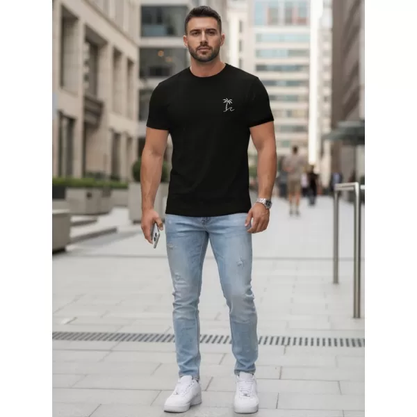  Tricou pentru bărbați DSTREET NX5105R-BK NEGRU 