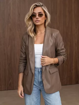 Geaca de dama DSTREET PY0166 FANGO