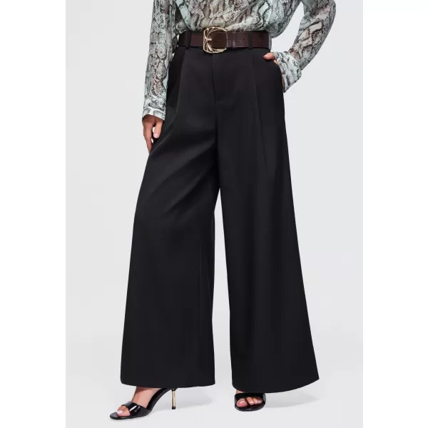  Pantaloni de dama OMBRE OW-PA-E0019 NEGRU 